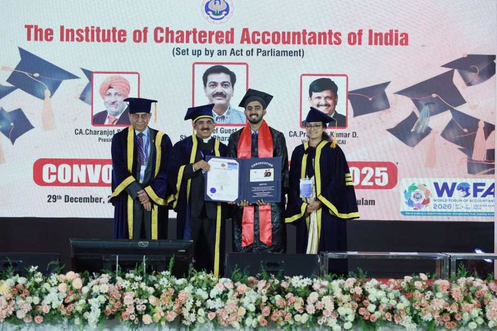 ICAI Convocation December 2025